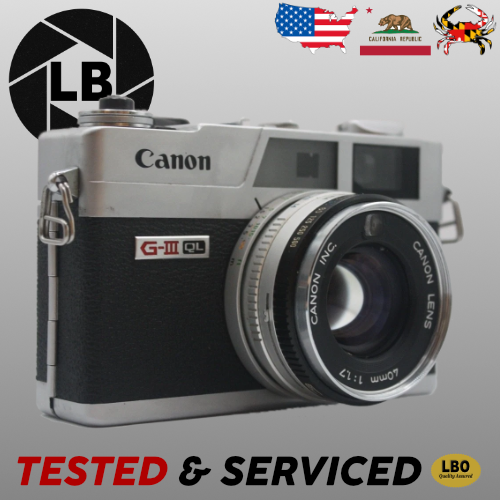 Canon Canonet QL17 GIII - Fully Restored